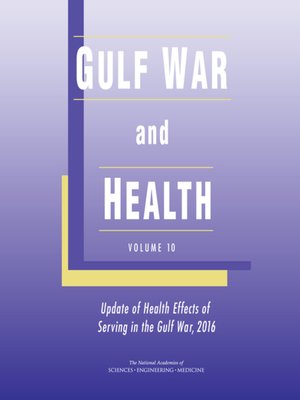 cover image of Gulf War and Health, Volume 10